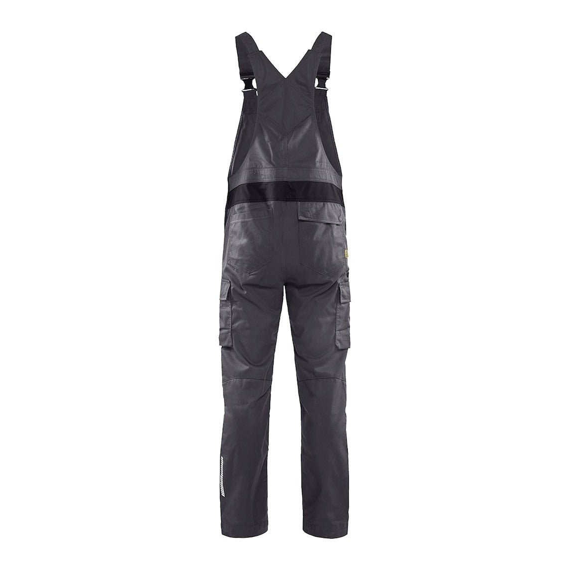 Blaklader Industry Bib Overall Stretch 2644 - Mid Grey/Black