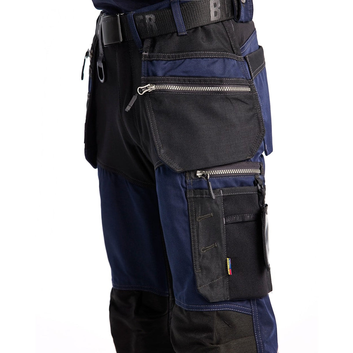 Blaklader Craftsman Trousers with Stretch 15991860 - Dark Navy/Black