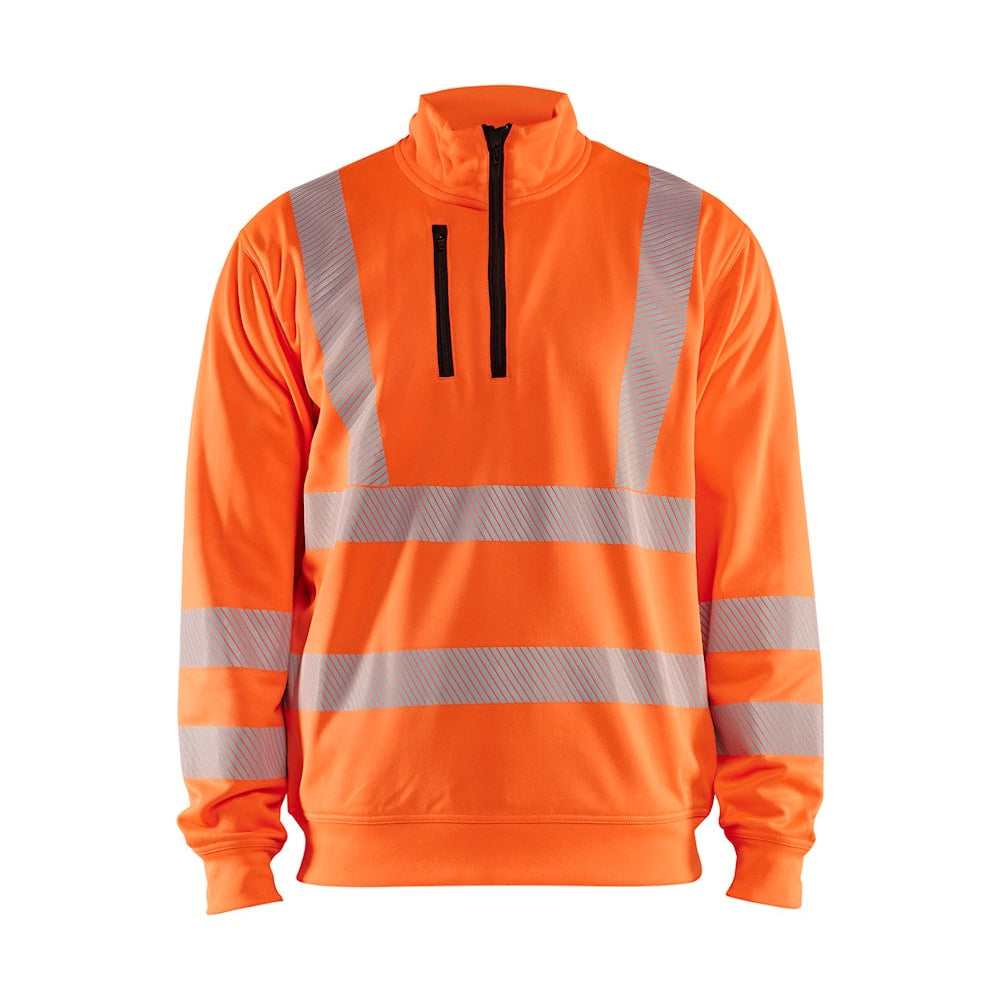 Blaklader Hi-Vis Sweatshirt Half-Zip 3564