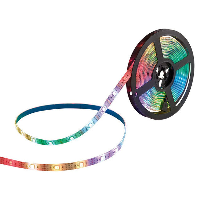Draper Tools Rgb Colour Led Light Strip With Remote Control, 5M