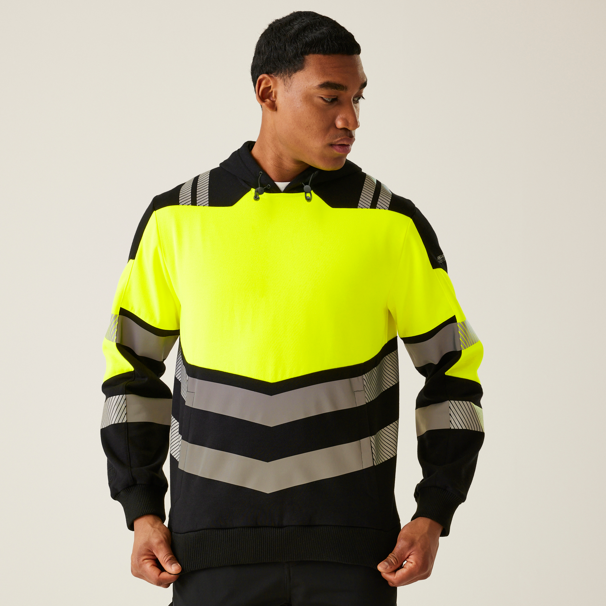 Regatta Professional Mens Hi-Vis X Pro Hoodie - Class 2