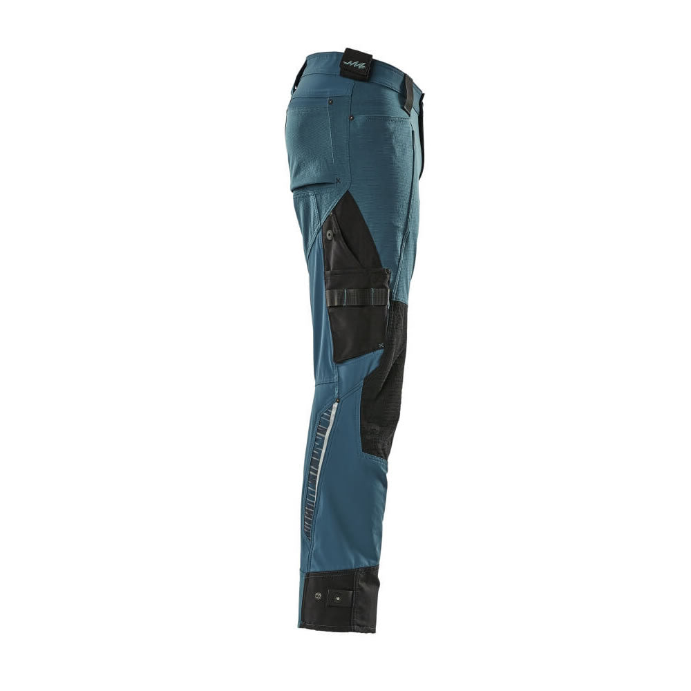 Mascot Advanced Trousers with Dyneema Kneepad Pockets - Dark Petroleum