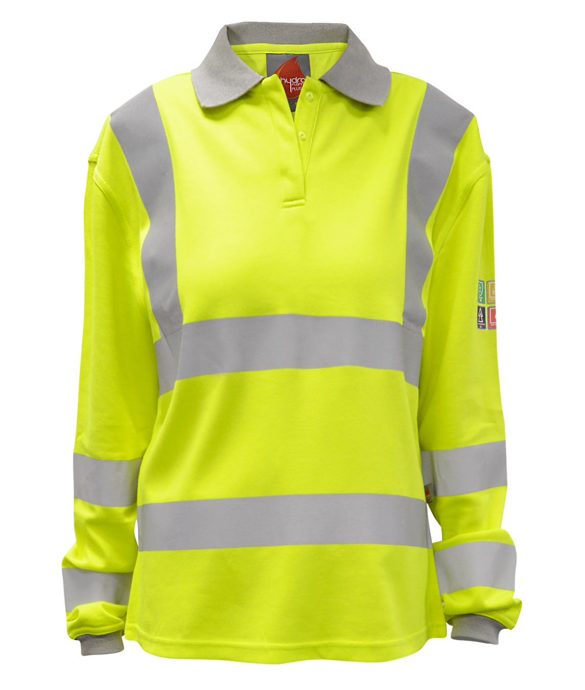 Orbit International Stratus: Inherent Fr Arc Ladies Long Sleeve Polo Shirt