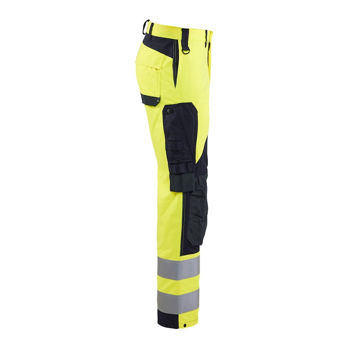 Blaklader Multinorm Inherent Trousers 1588 #colour_hi-vis-yellow-navy-blue