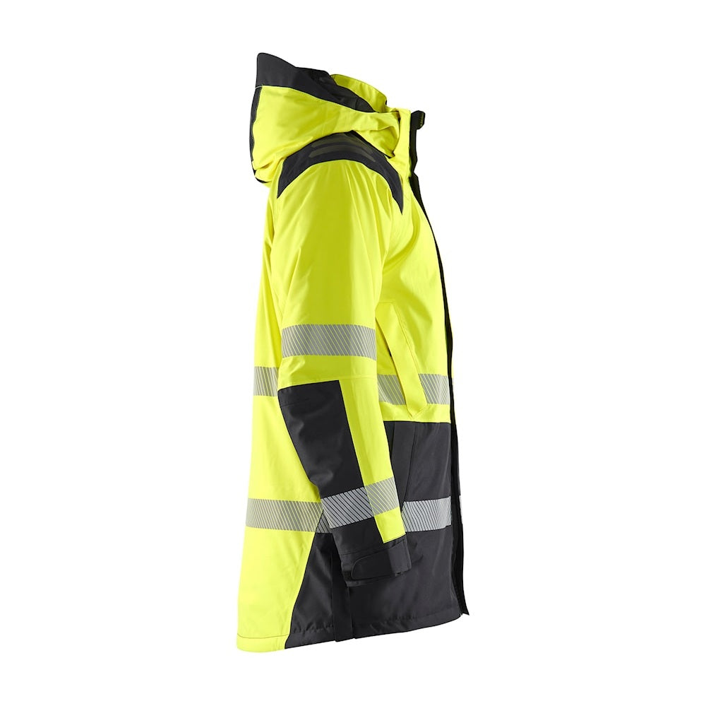 Blaklader Winter Parka Hi-Vis 4457 #colour_hi-vis-yellow-black