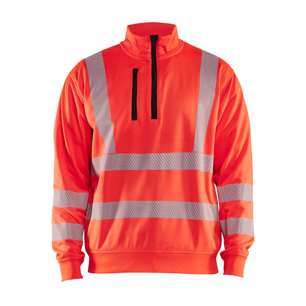 Blaklader Hi-Vis Sweatshirt Half-Zip 3564