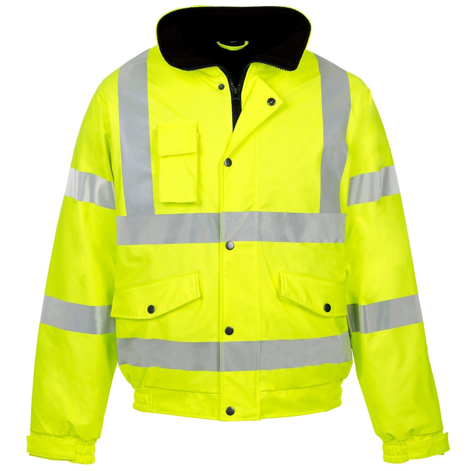 Stormflex® Hi Vis Yellow PU Bomber Jacket