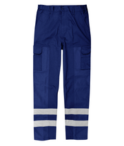 Orbit International Guardian: Combat Trousers In Polycotton- Royal Blue