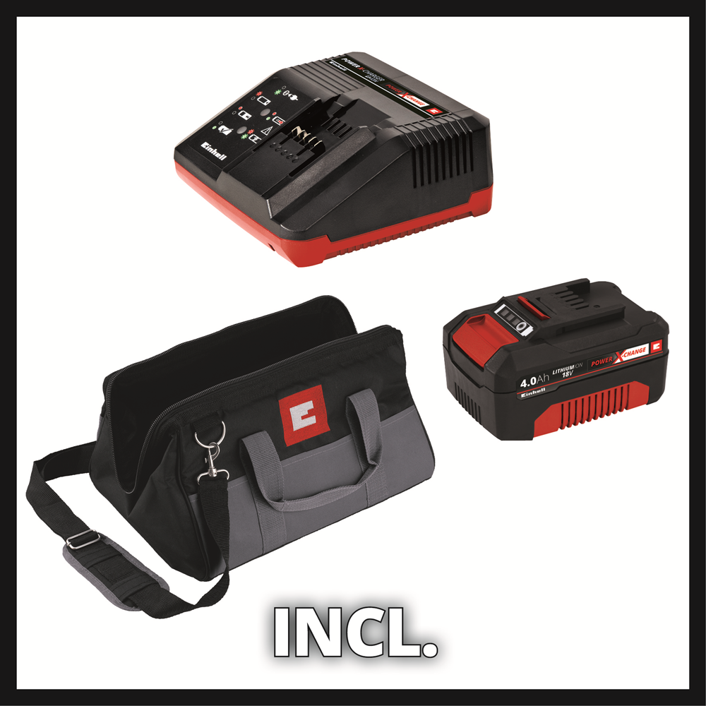 Einhell Power X-Change 18V Brushless Impact Driver 4.0Ah Kit