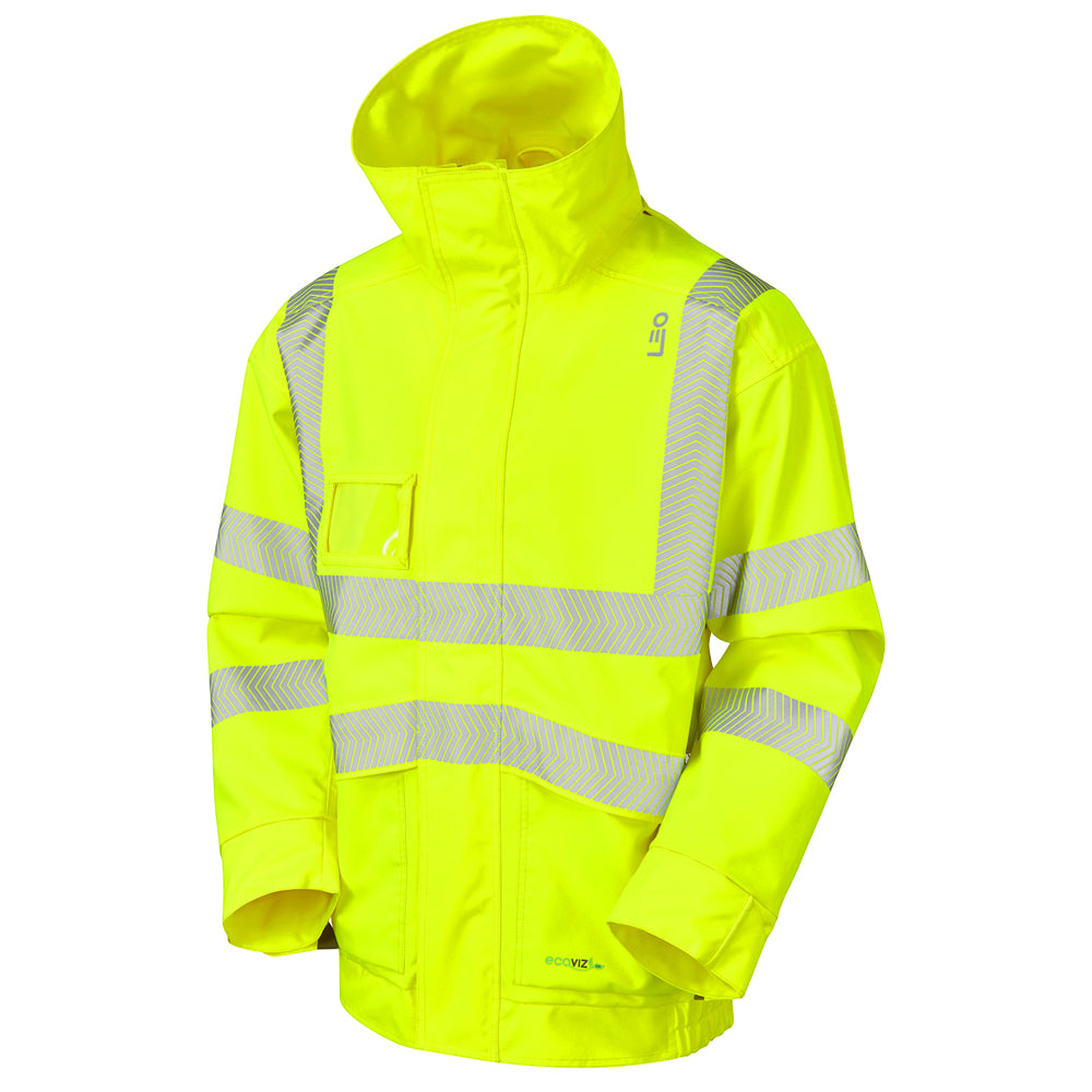 Leo Workwear DARTMOOR Leo EcoViz 15K Performance + Breathable Bomber Jacket