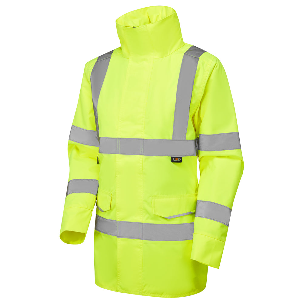 Leo Workwear CHERISTOW Leo EcoViz 4K Womens Baffle Lined Anorak