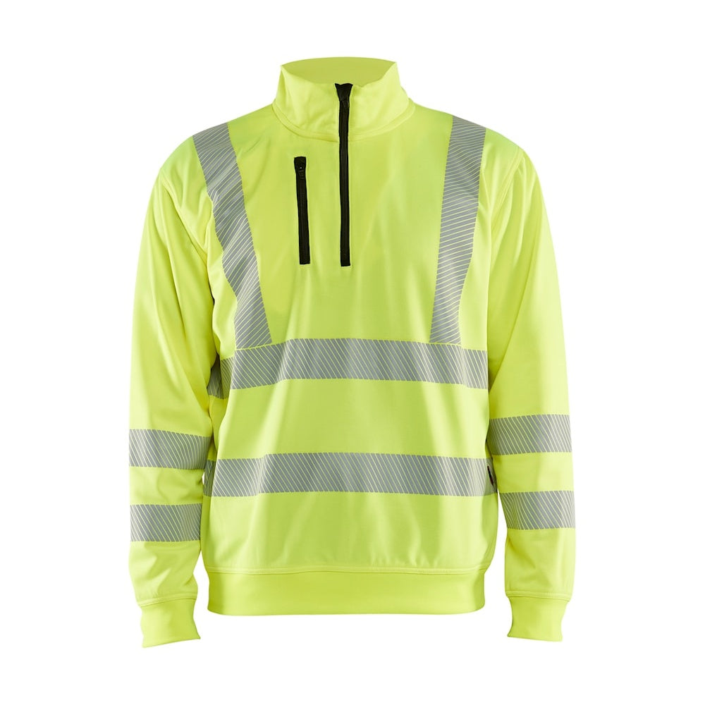 Blaklader Hi-Vis Sweatshirt Half-Zip 3564