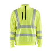 Blaklader Hi-Vis Sweatshirt Half-Zip 3564