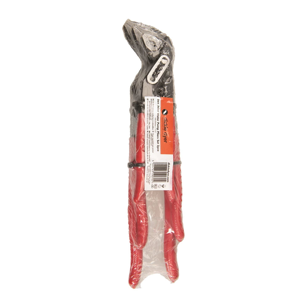 Dickie Dyer Box Joint Water Pump Pliers Set 3Pce
