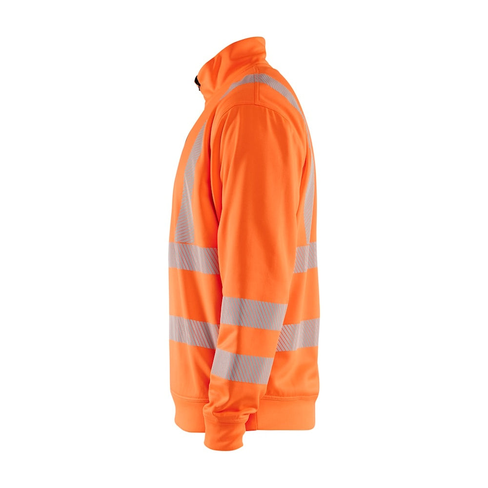 Blaklader Hi-Vis Sweatshirt Half-Zip 3564