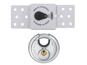 ABUS Mechanical 142 Series Sliding Door Van Lock & 23/70mm Diskus® Padlock