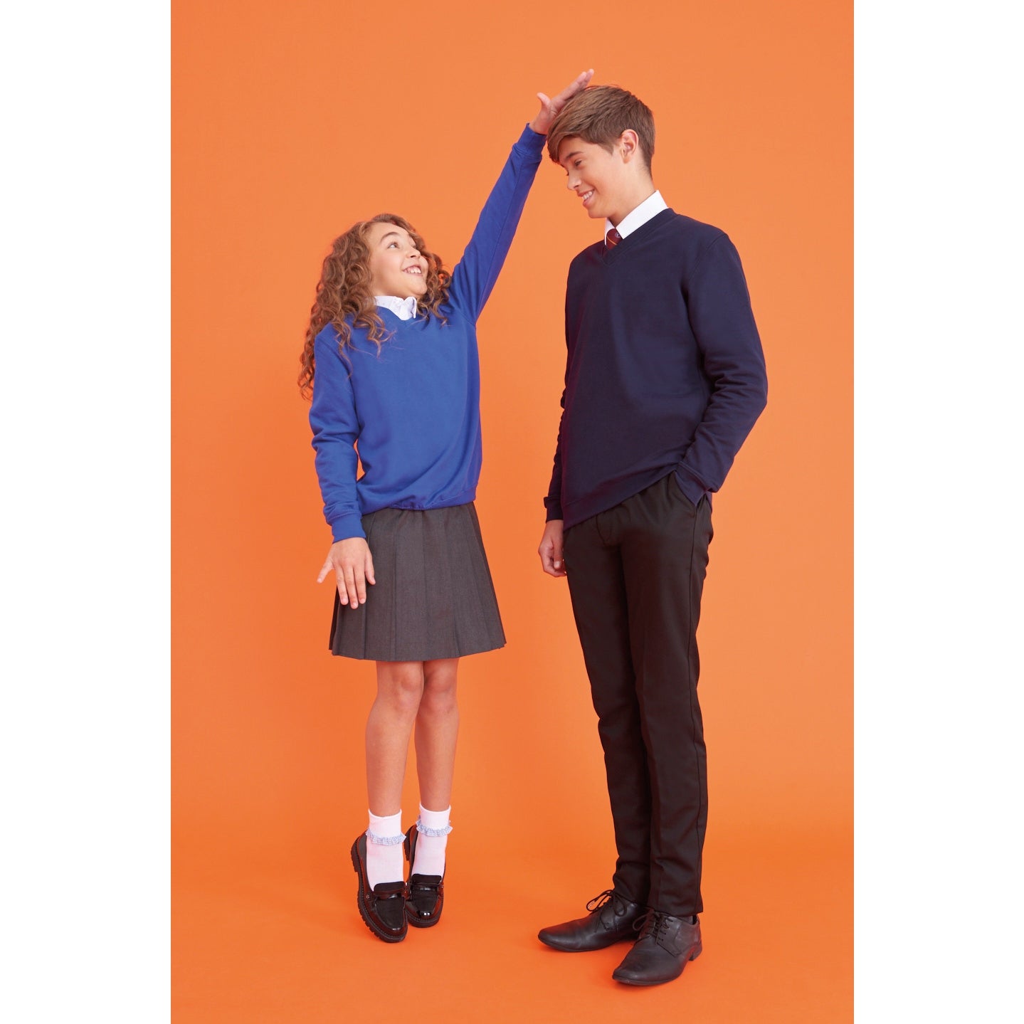 Awdis Academy Senior Academy V-Neck Sweatshirt