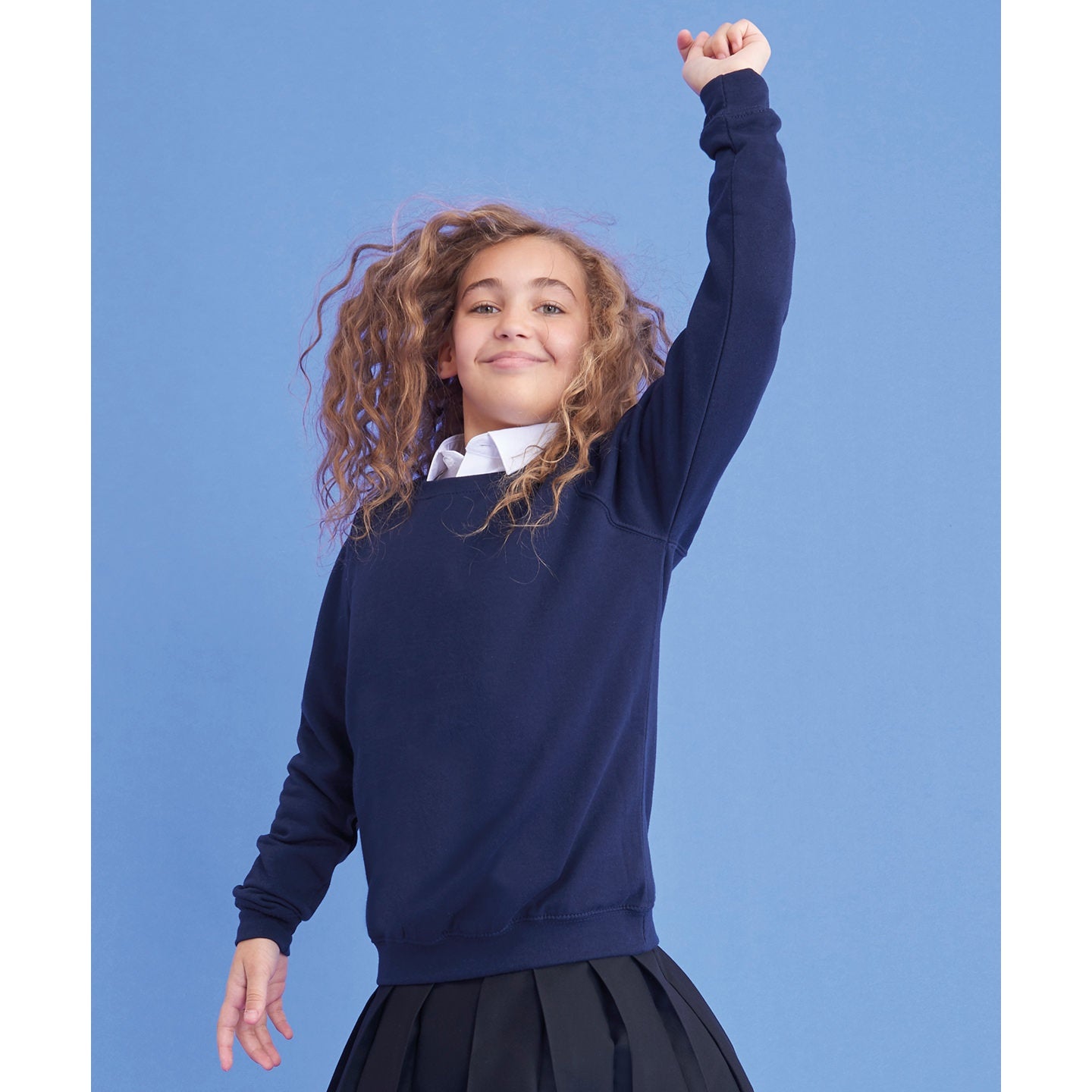 Awdis Academy Kids Academy Raglan Sweatshirt