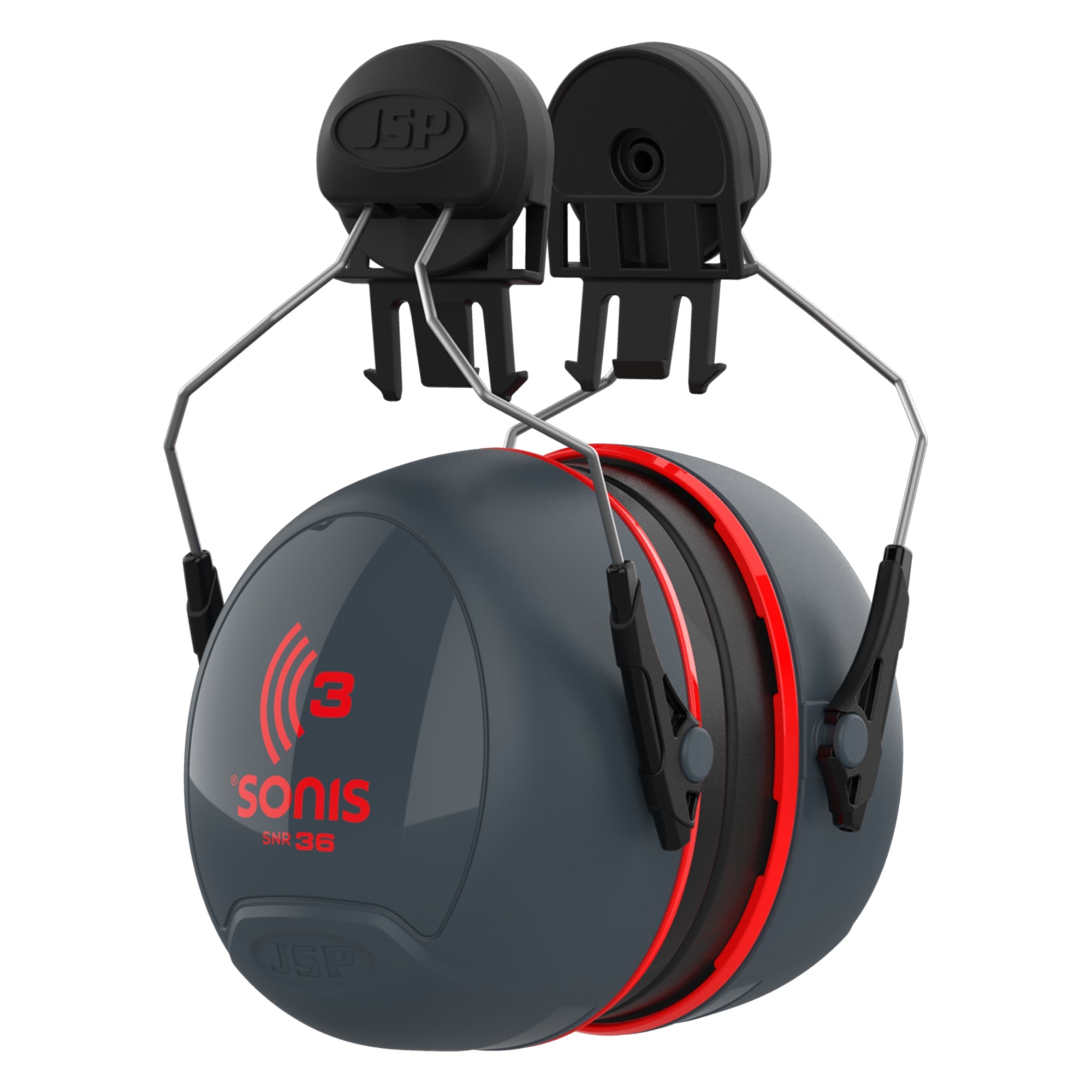 JSP Sonis 3 Mounted Ear Defenders 36dB SNR