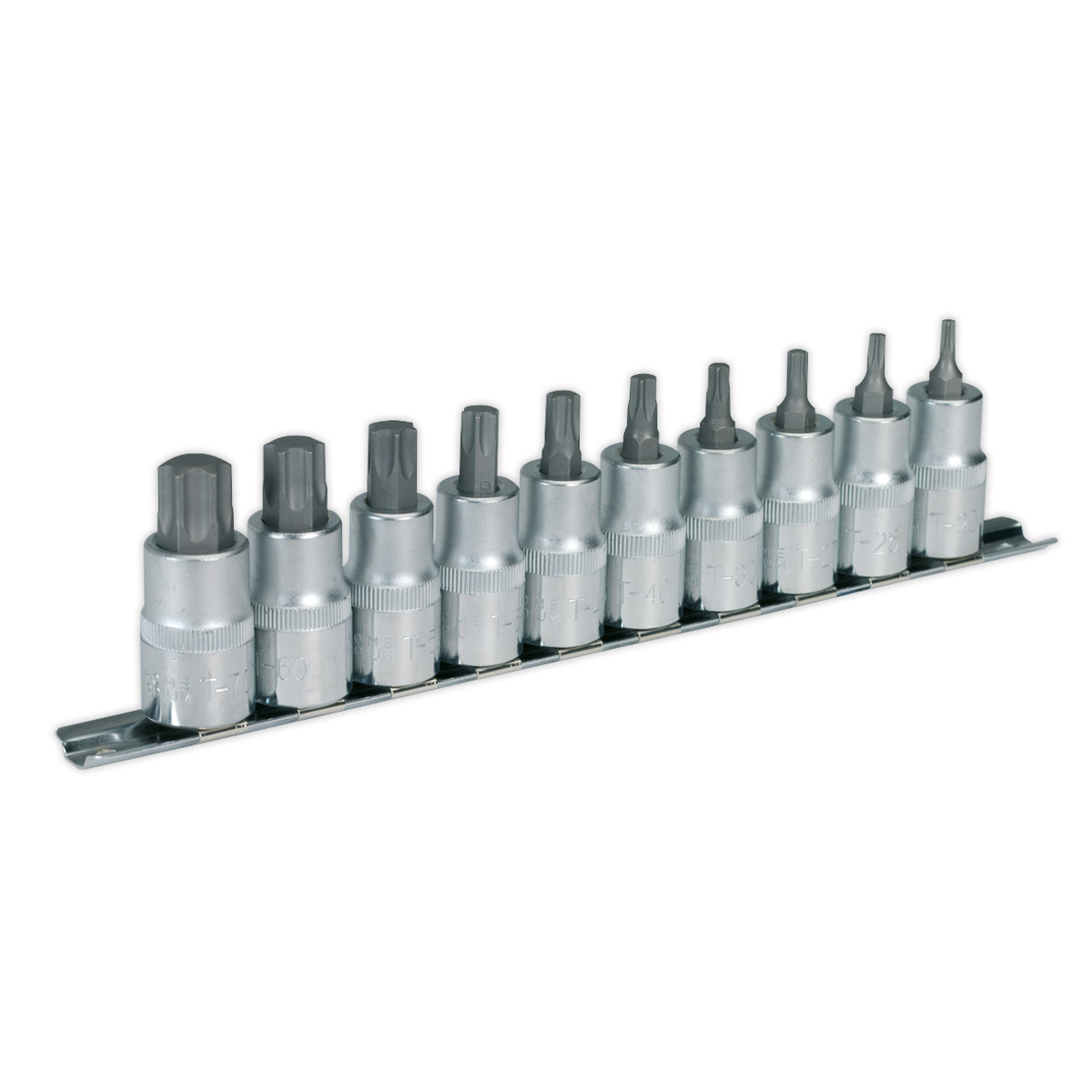 Sealey TRX-Star* Socket Bit Set 10pc 1/2"Sq Drive