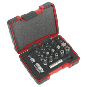 Sealey TRX-P* & Security TRX-TS* Bit Set 23pc 1/4" & 3/8"Sq Drive