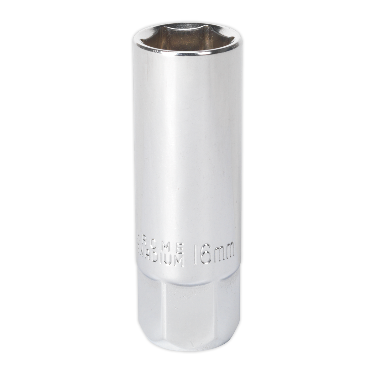 Sealey Spark Plug Socket 16mm 3/8"Sq Drive - Magnetic