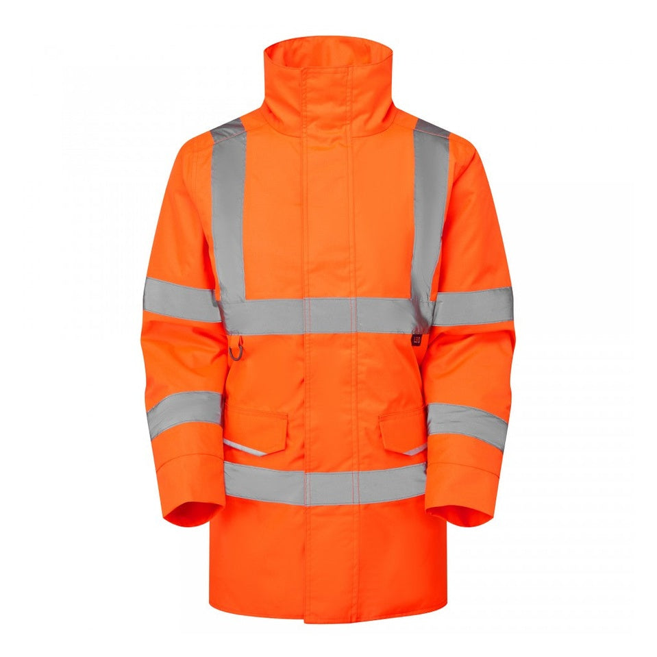 Leo Workwear CHERISTOW Leo EcoViz 4K Womens Baffle Lined Anorak