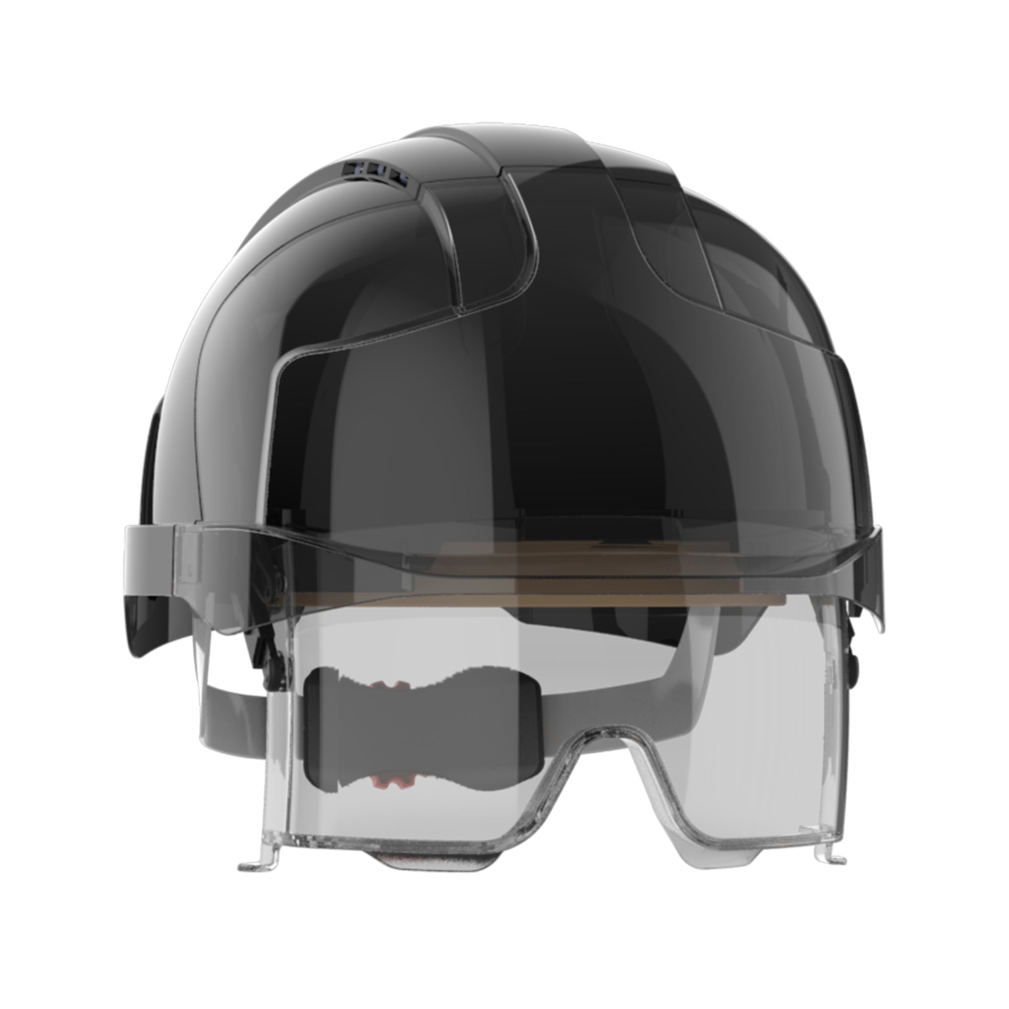 JSP EVO VISTAlens Safety Helmet with Integrated Eyewear