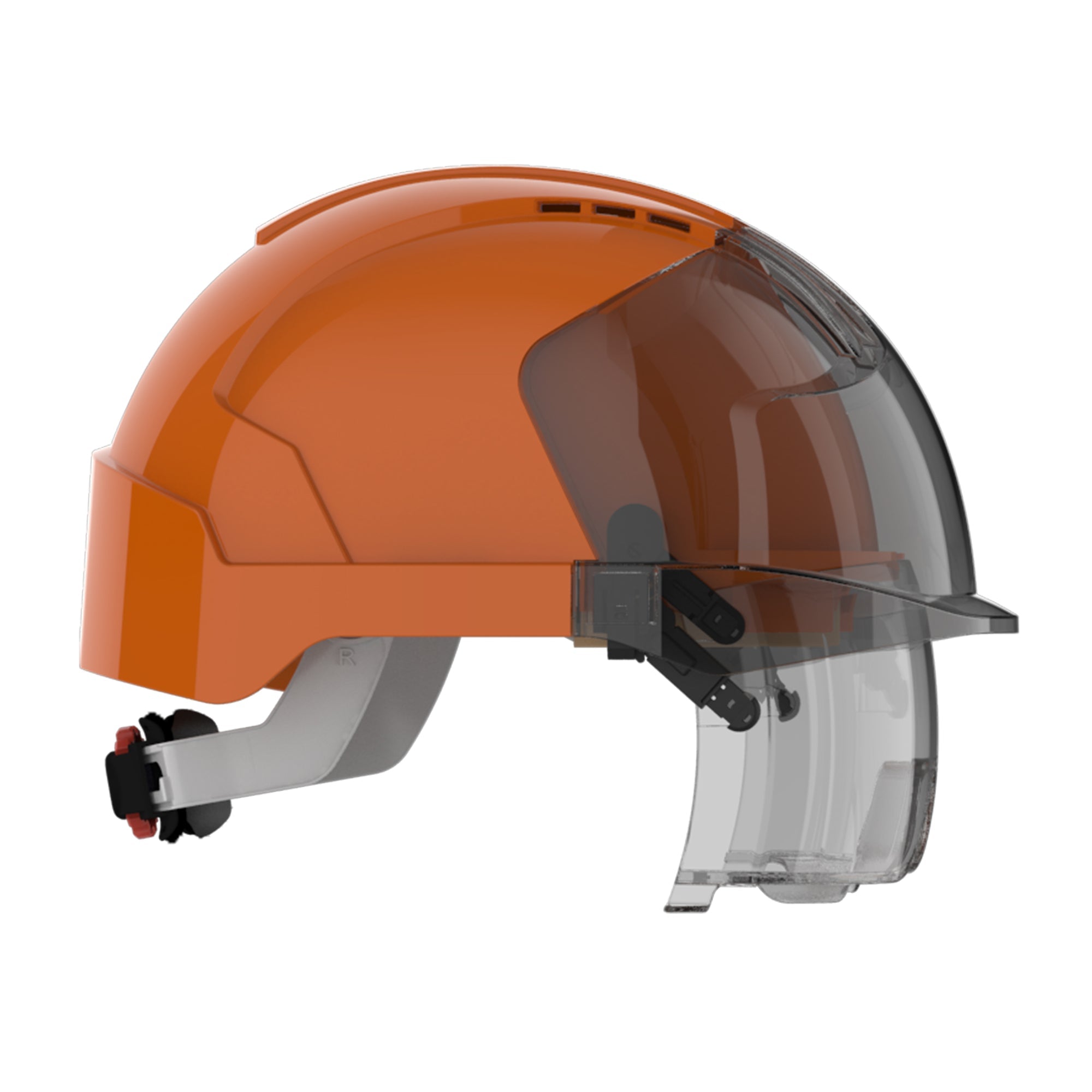 JSP EVO VISTAlens Safety Helmet with Integrated Eyewear