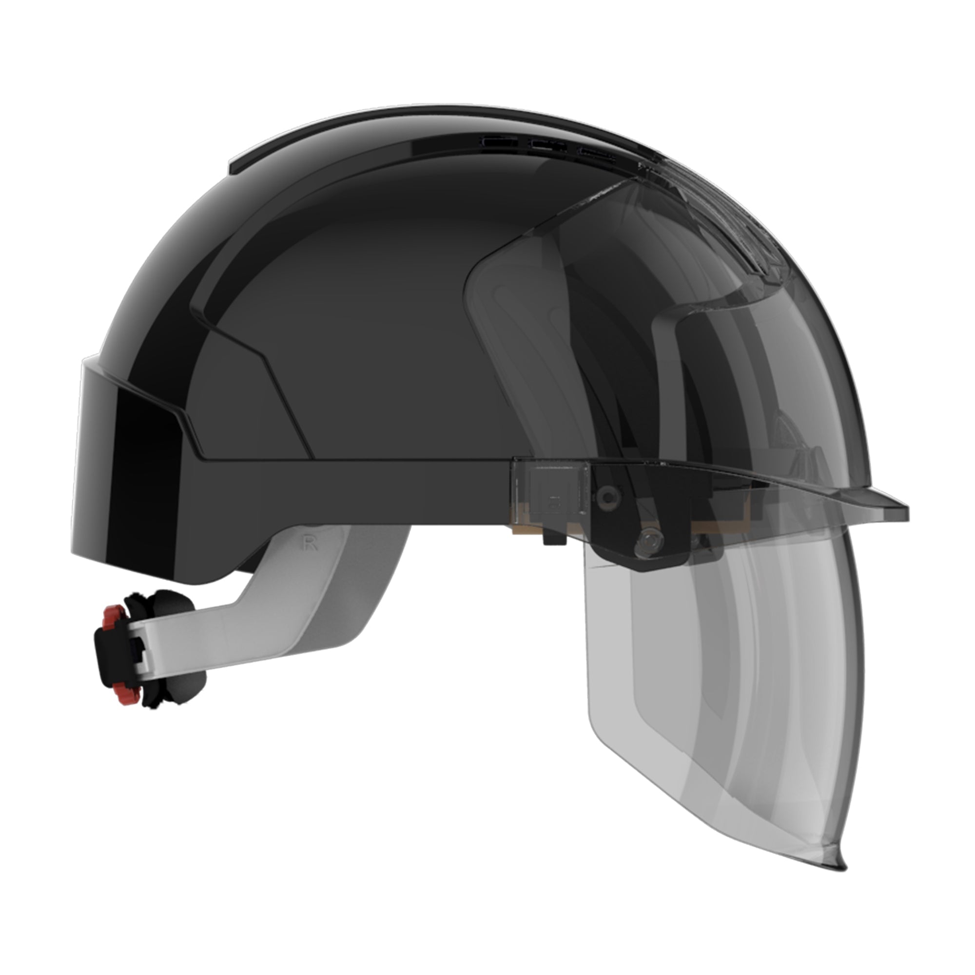 JSP EVO VISTAshield Safety Helmet with Integrated Faceshield - Vented