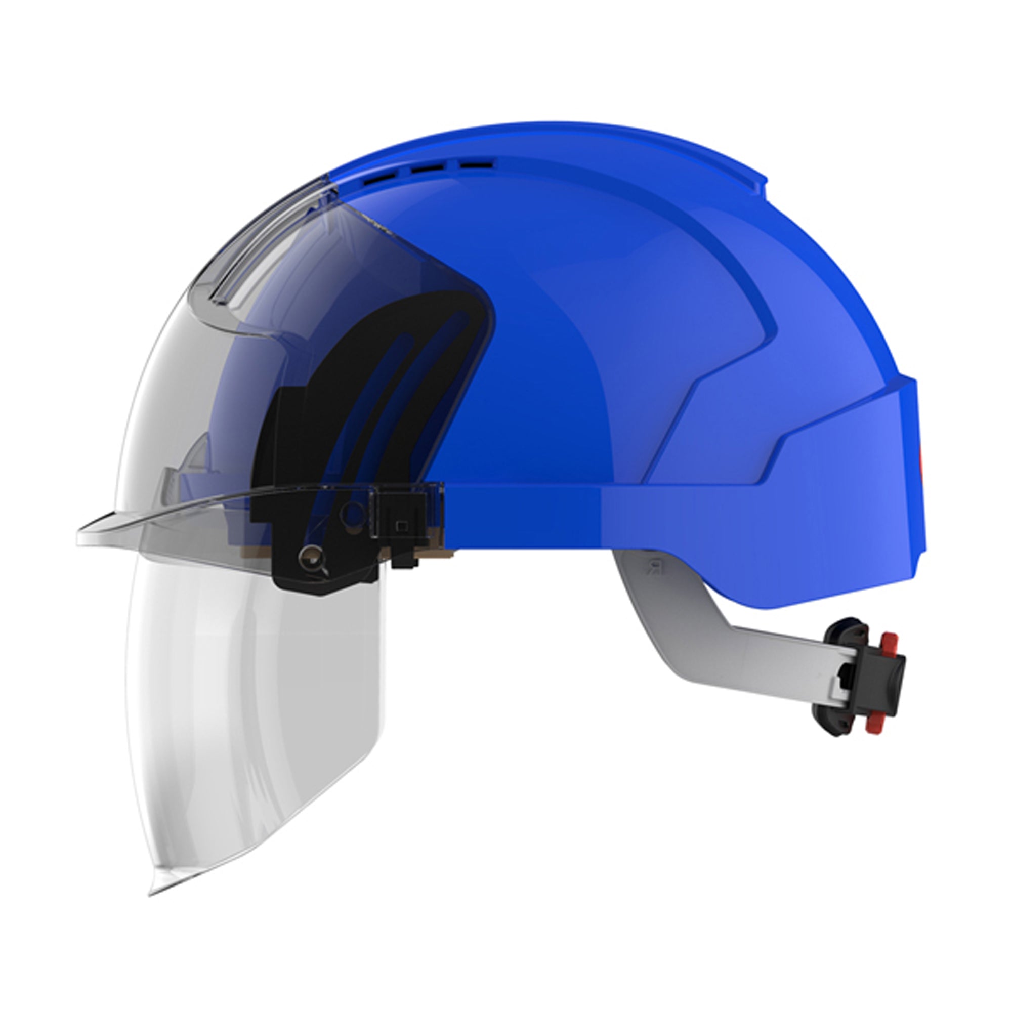 JSP EVO VISTAshield Safety Helmet with Integrated Faceshield - Vented