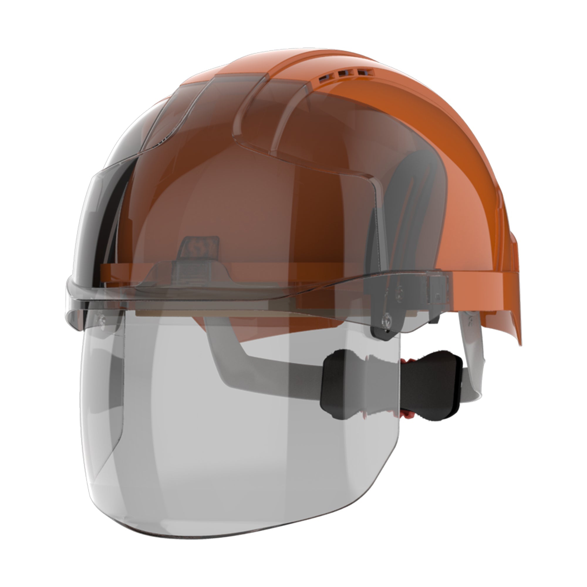 JSP EVO VISTAshield Safety Helmet with Integrated Faceshield - Vented