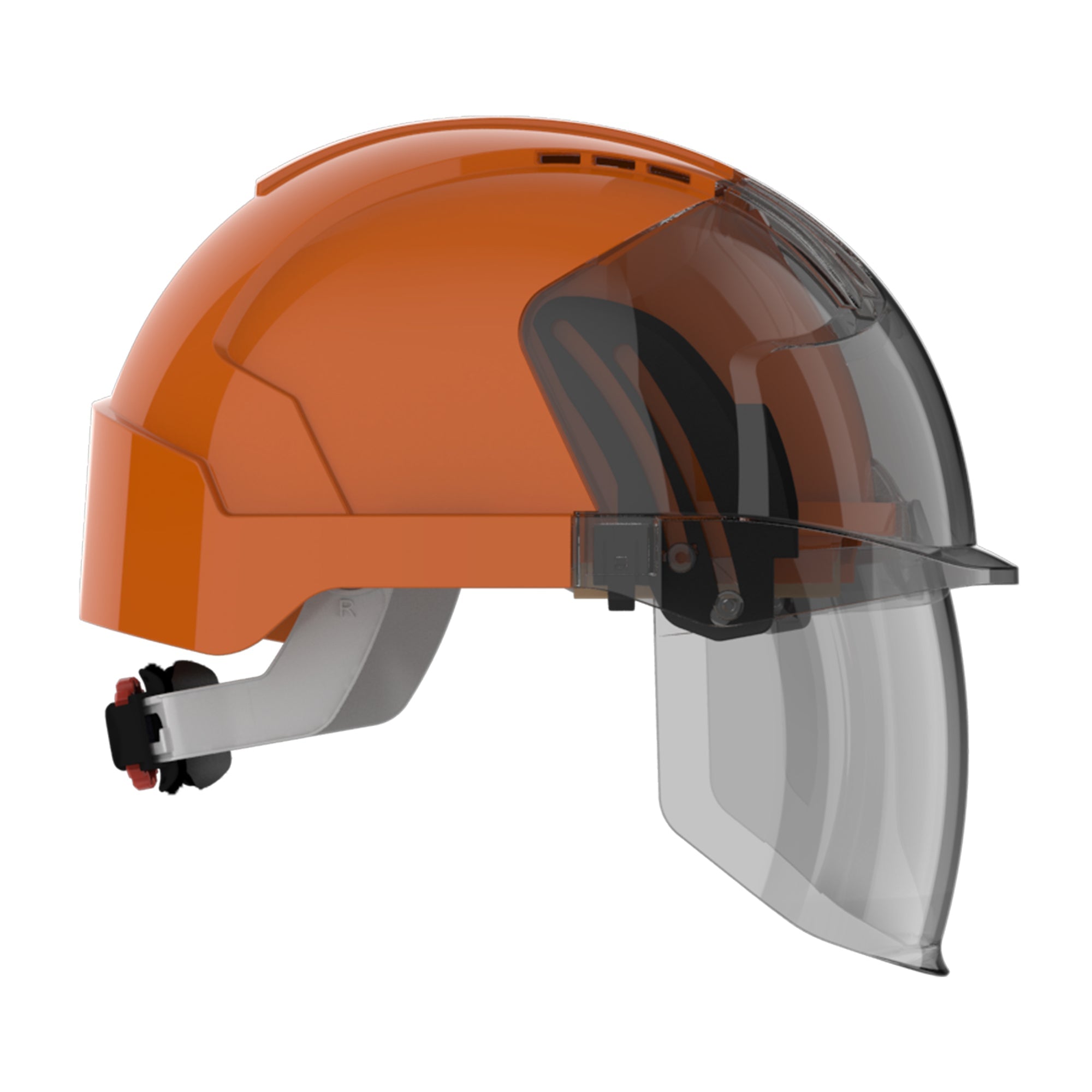 JSP EVO VISTAshield Safety Helmet with Integrated Faceshield - Vented