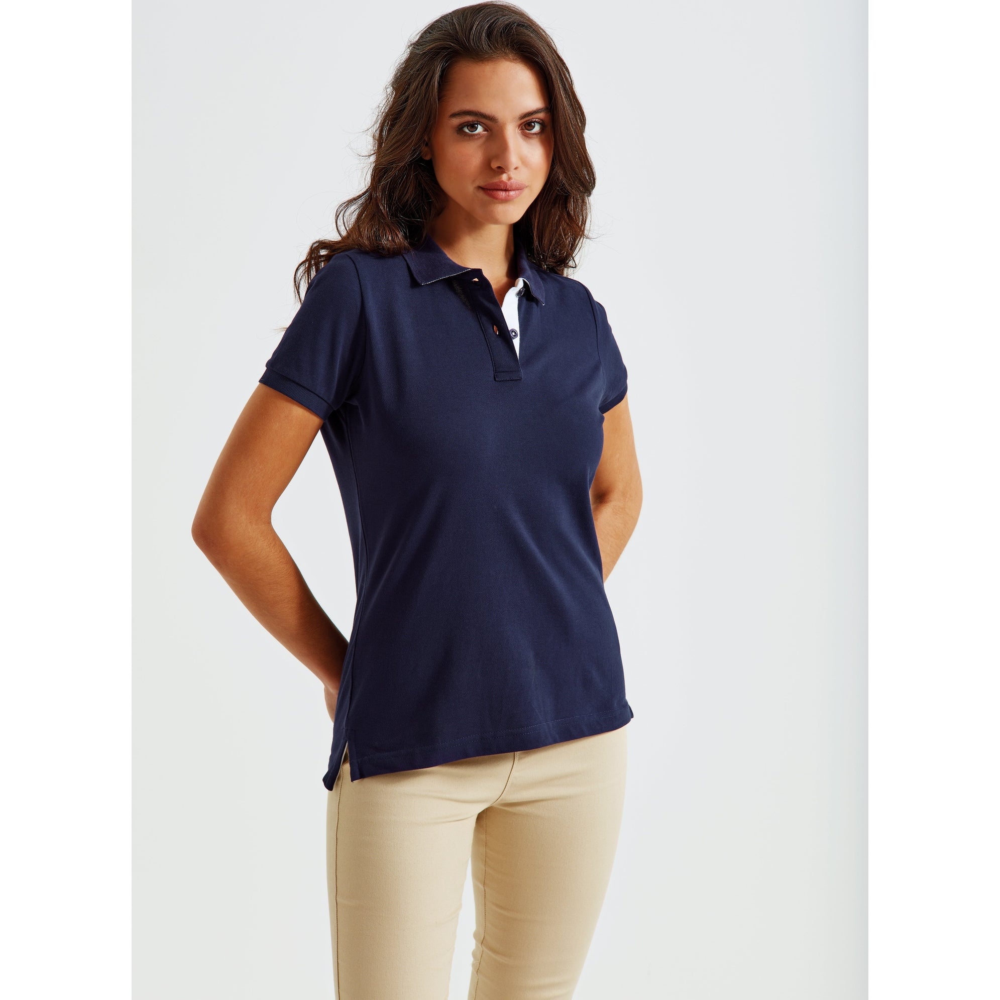 Asquith & Fox Women's Contrast Polo