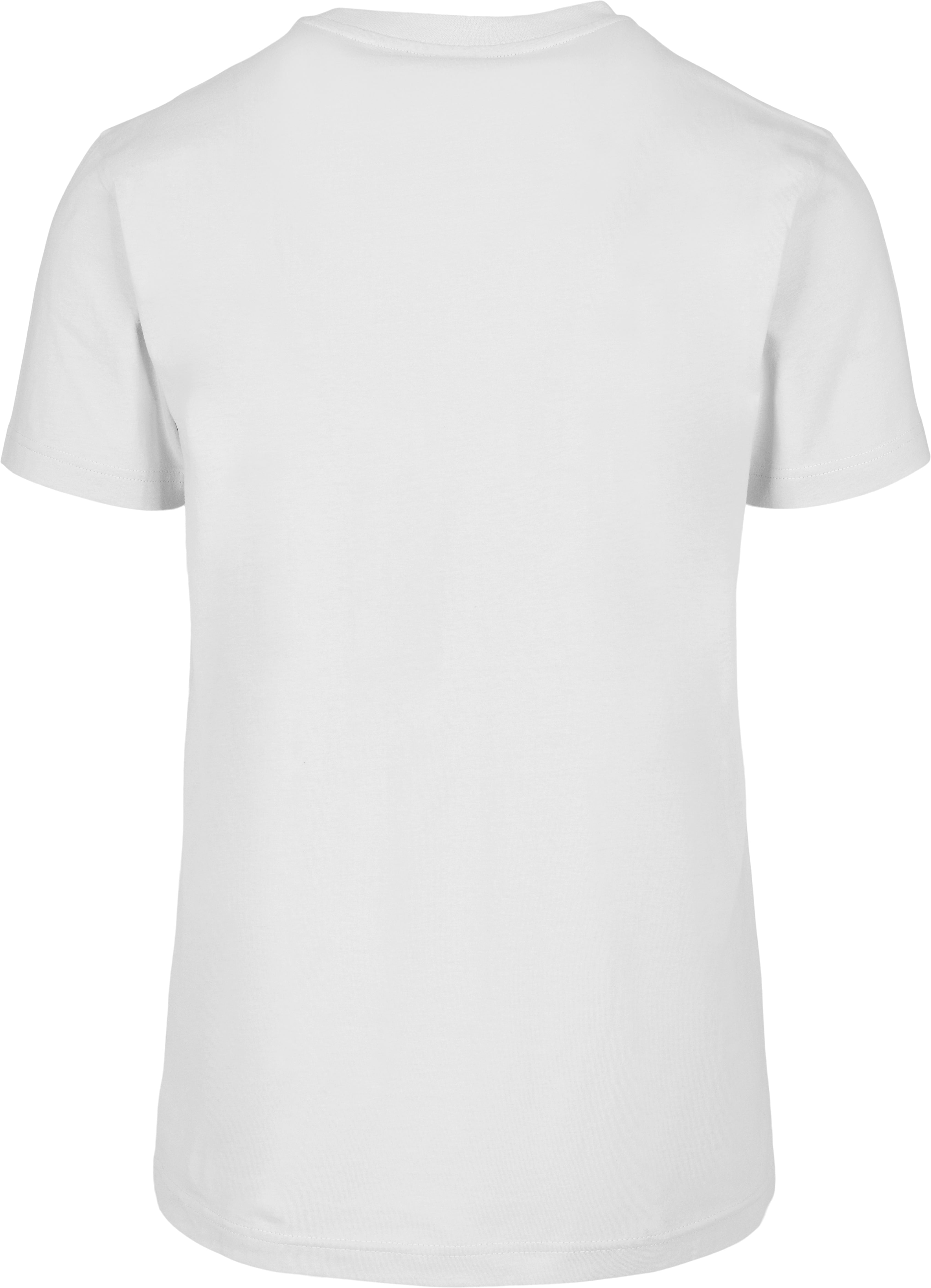 Build Your Brand Basic Basic Round Neck Tee - White