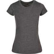 Build Your Brand Basic Women's Basic Tee - Charcoal