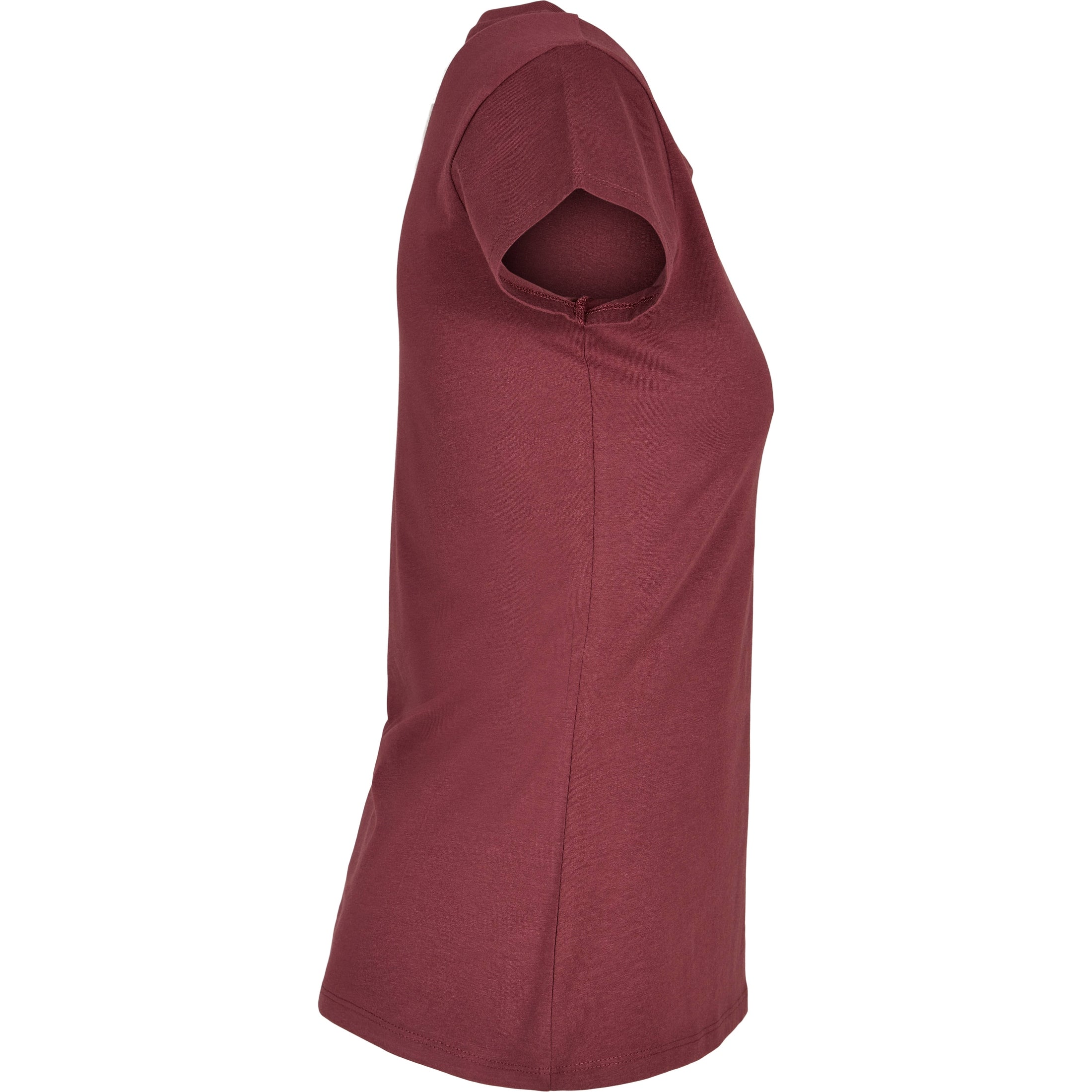 Build Your Brand Basic Women's Basic Tee - Cherry