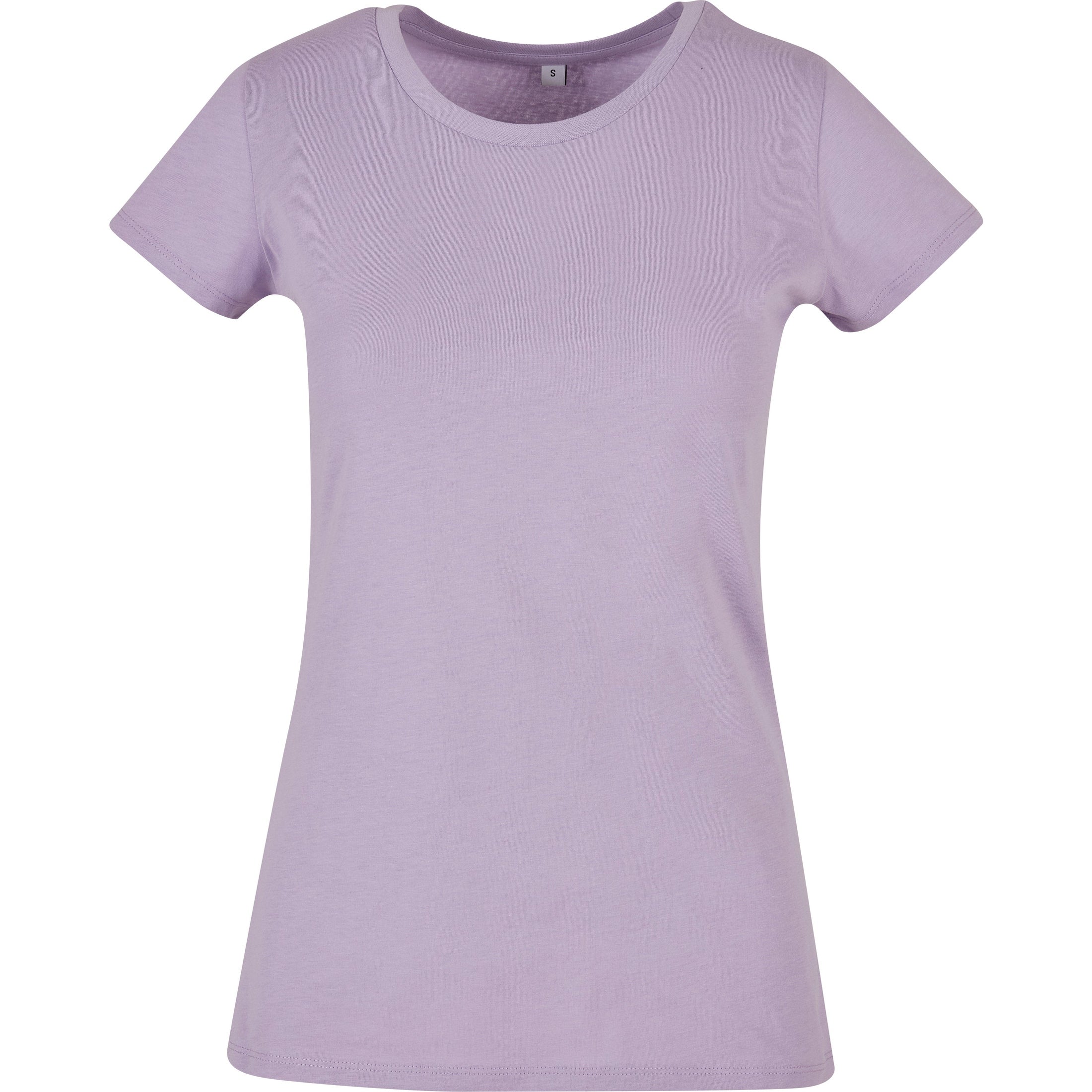 Build Your Brand Basic Women's Basic Tee - Lilac