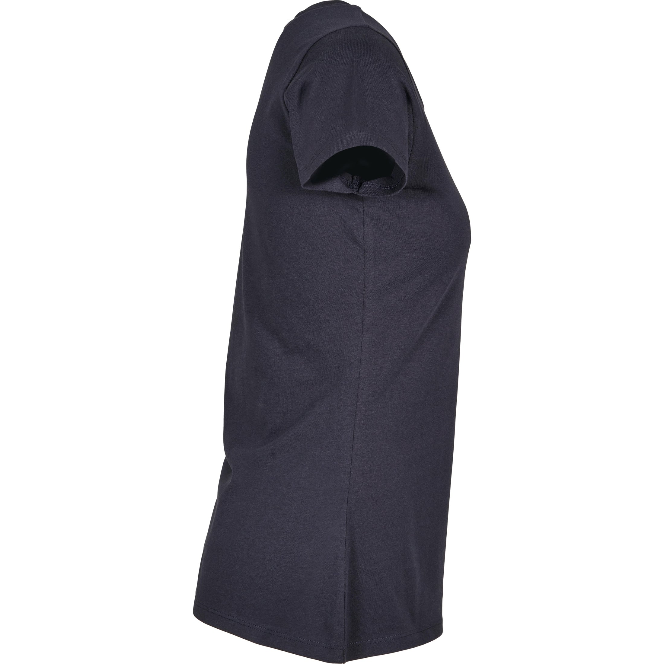 Build Your Brand Basic Women's Basic Tee - Navy