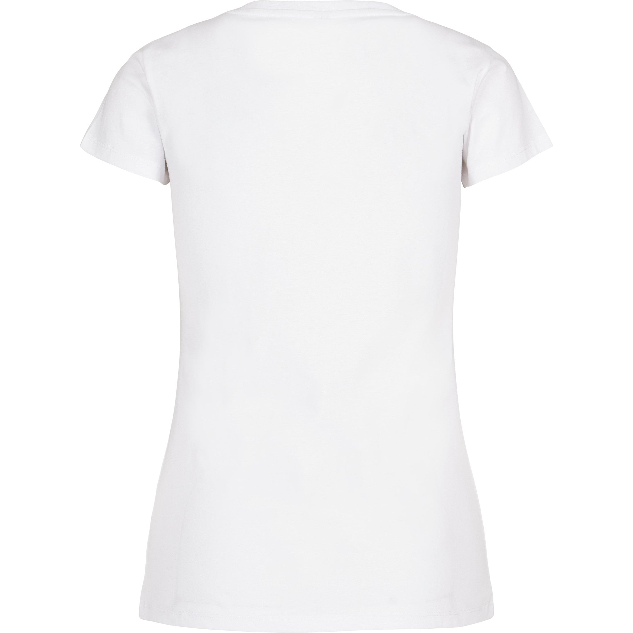 Build Your Brand Basic Women's Basic Tee - White