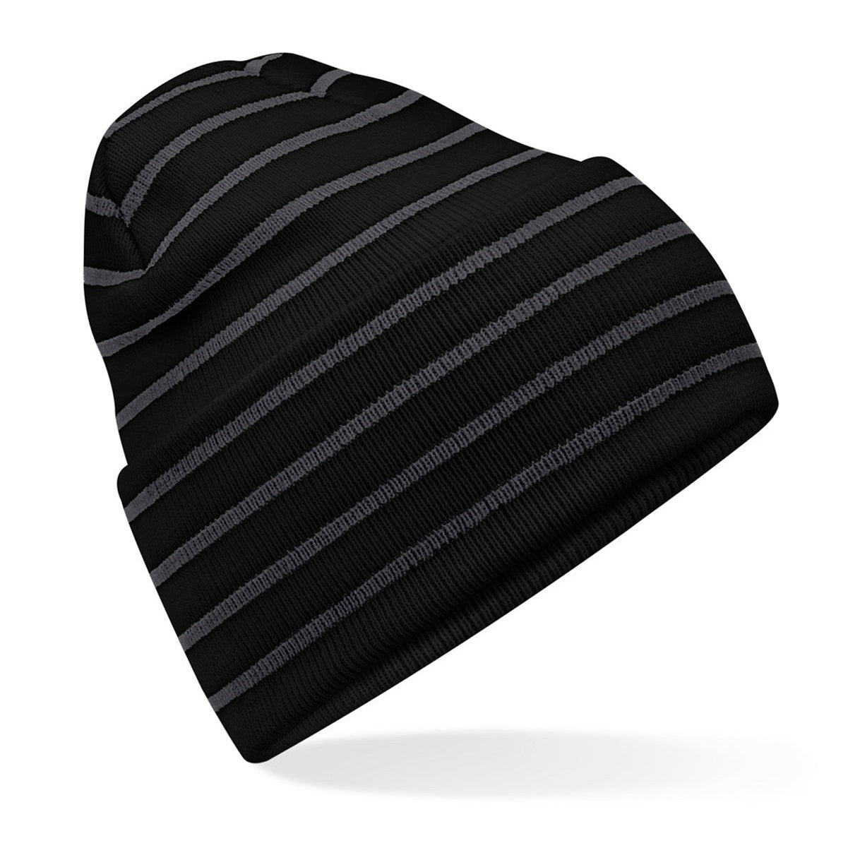 Beechfield Original Deep-Cuffed Striped Beanie