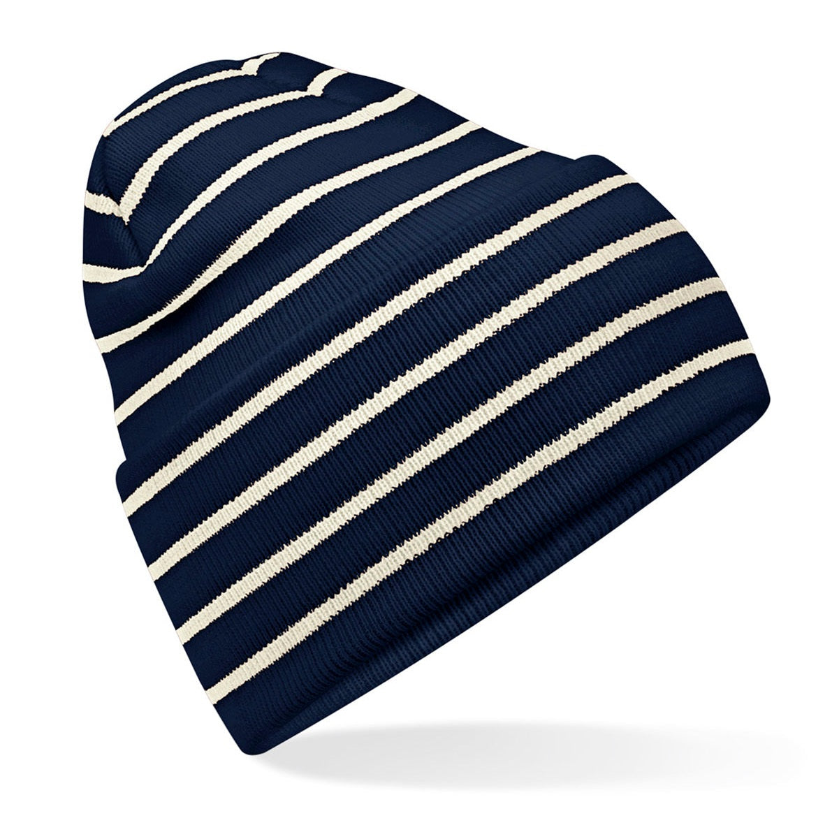 Beechfield Original Deep-Cuffed Striped Beanie