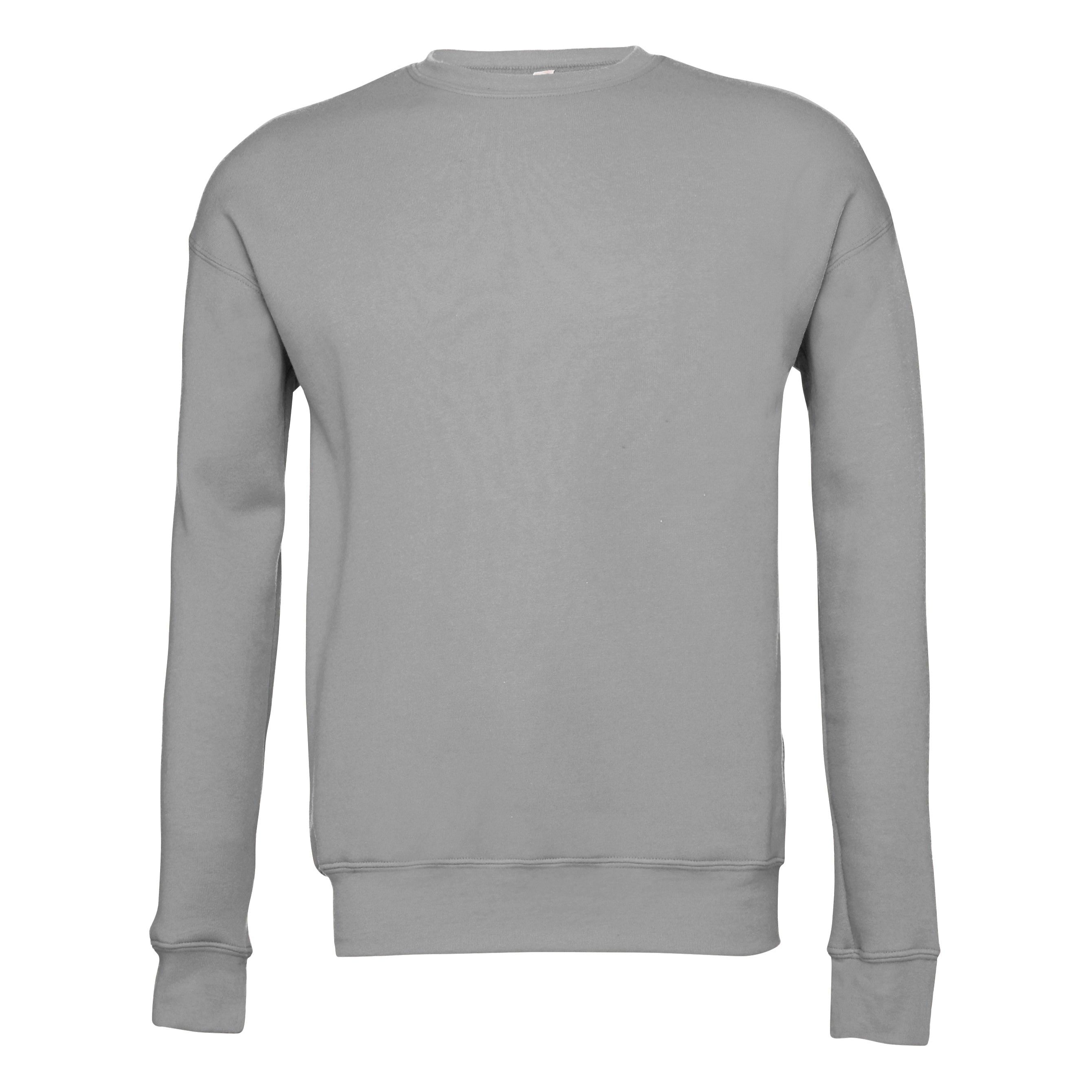 Bella Canvas Unisex Drop Shoulder Fleece - Athletic Heather