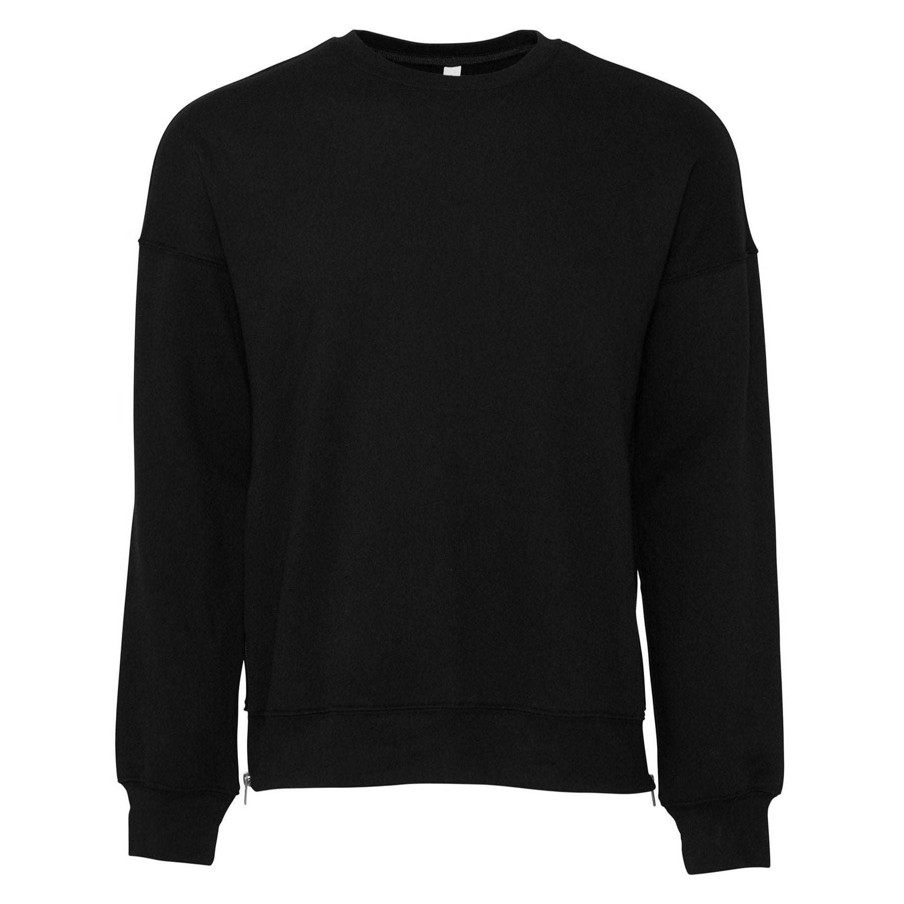 Bella Canvas Unisex Drop Shoulder Fleece - DTG Black