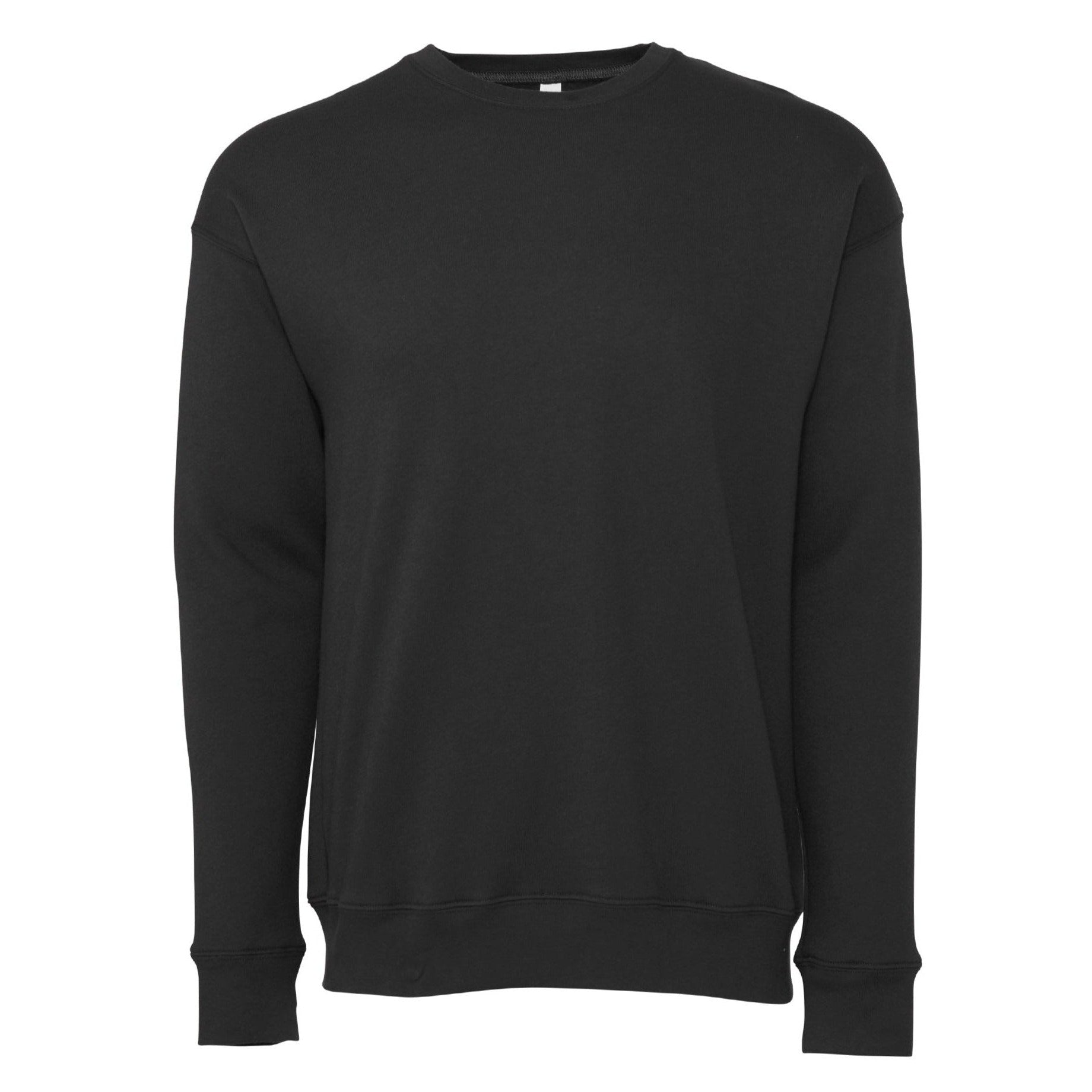 Bella Canvas Unisex Drop Shoulder Fleece - DTG Dark Grey