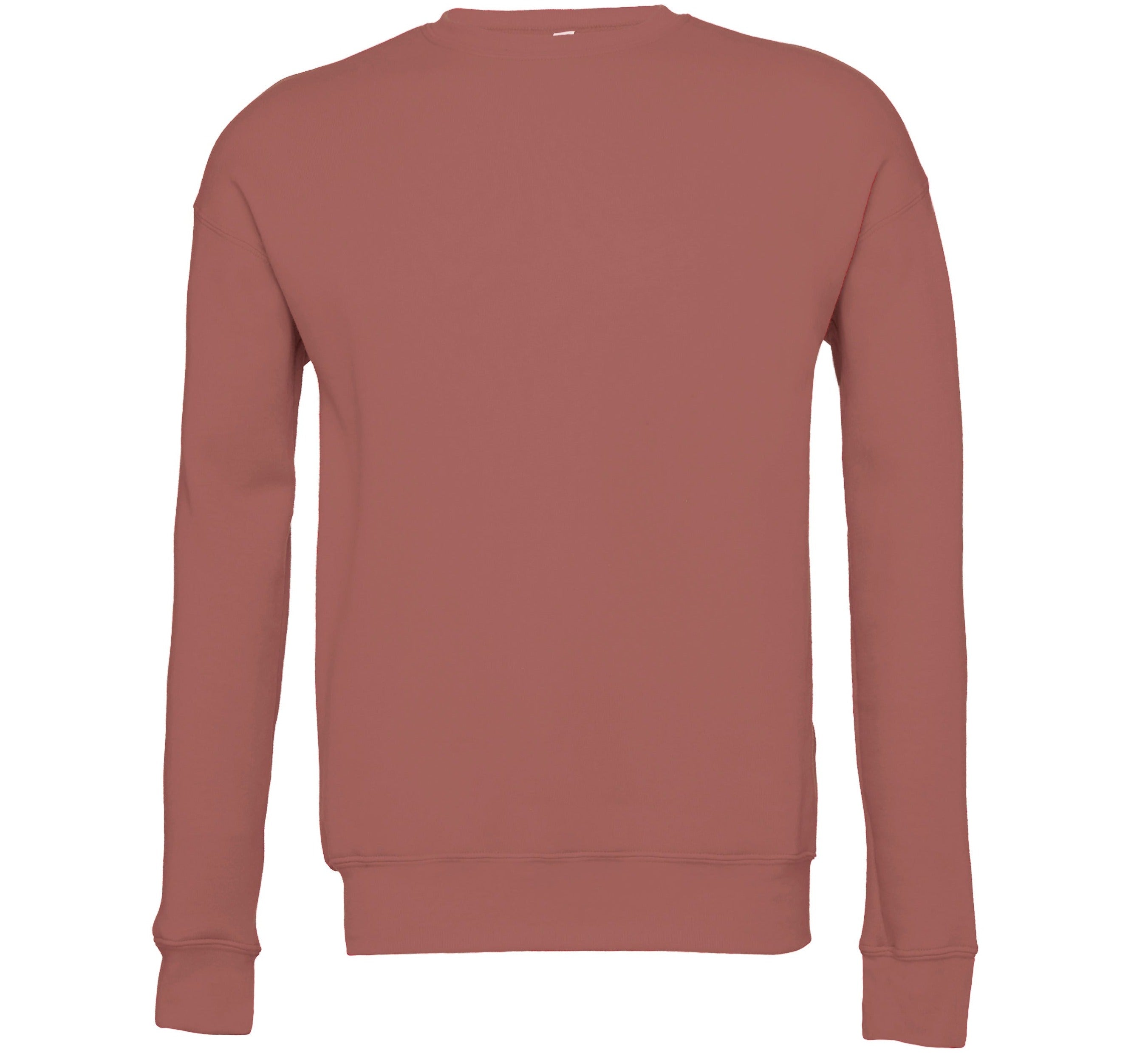 Bella Canvas Unisex Drop Shoulder Fleece - Mauve