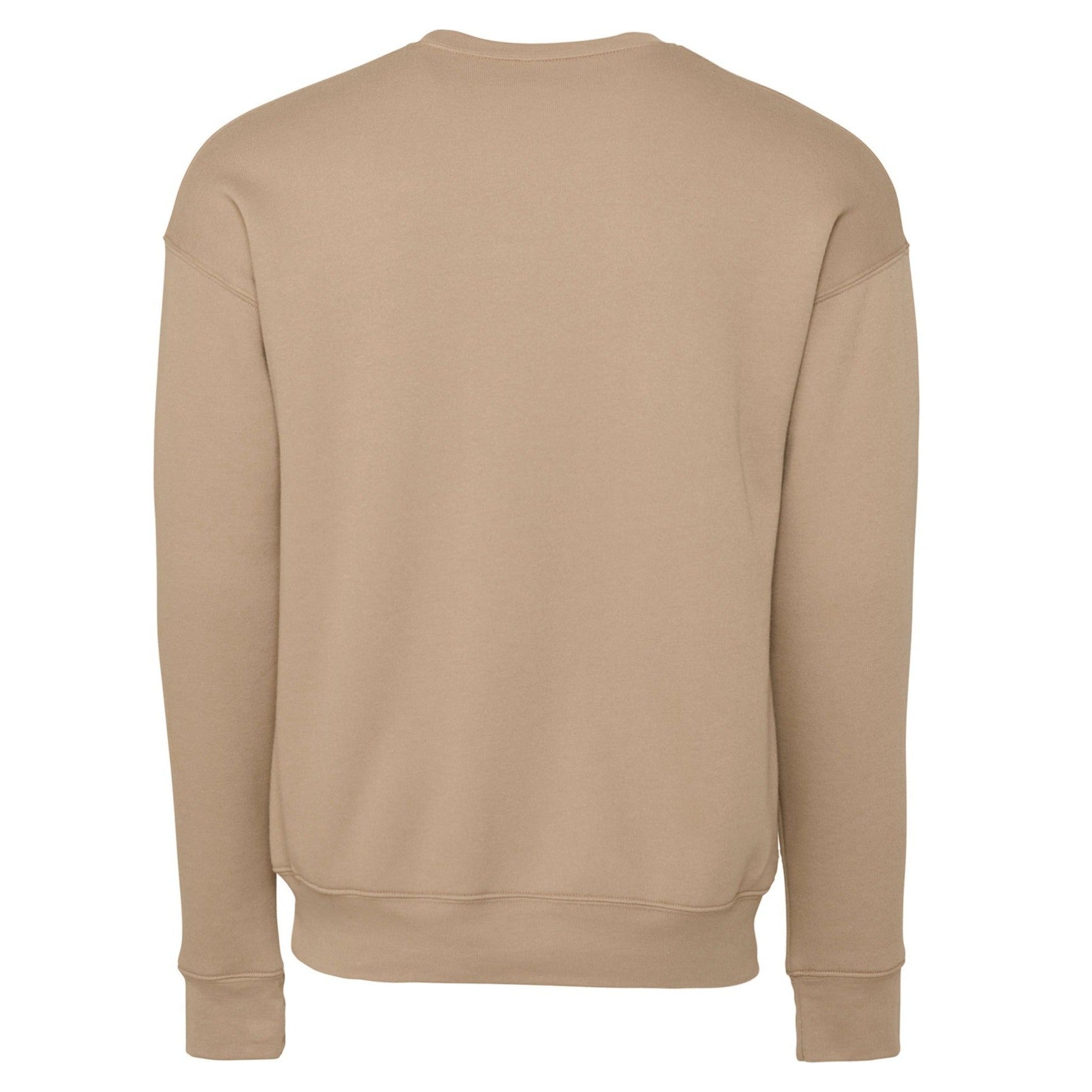 Bella Canvas Unisex Drop Shoulder Fleece - Tan