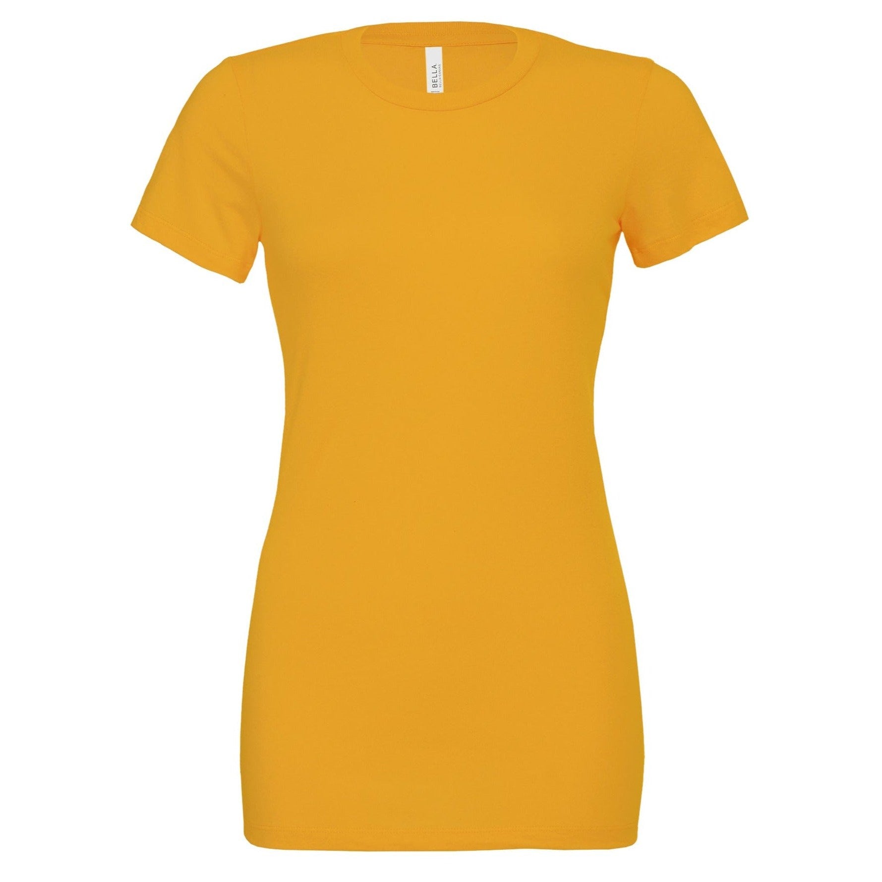 Bella Canvas Women's Relaxed Jersey Short Sleeve Tee - Mustard