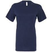Bella Canvas Women's Relaxed Jersey Short Sleeve Tee - Navy