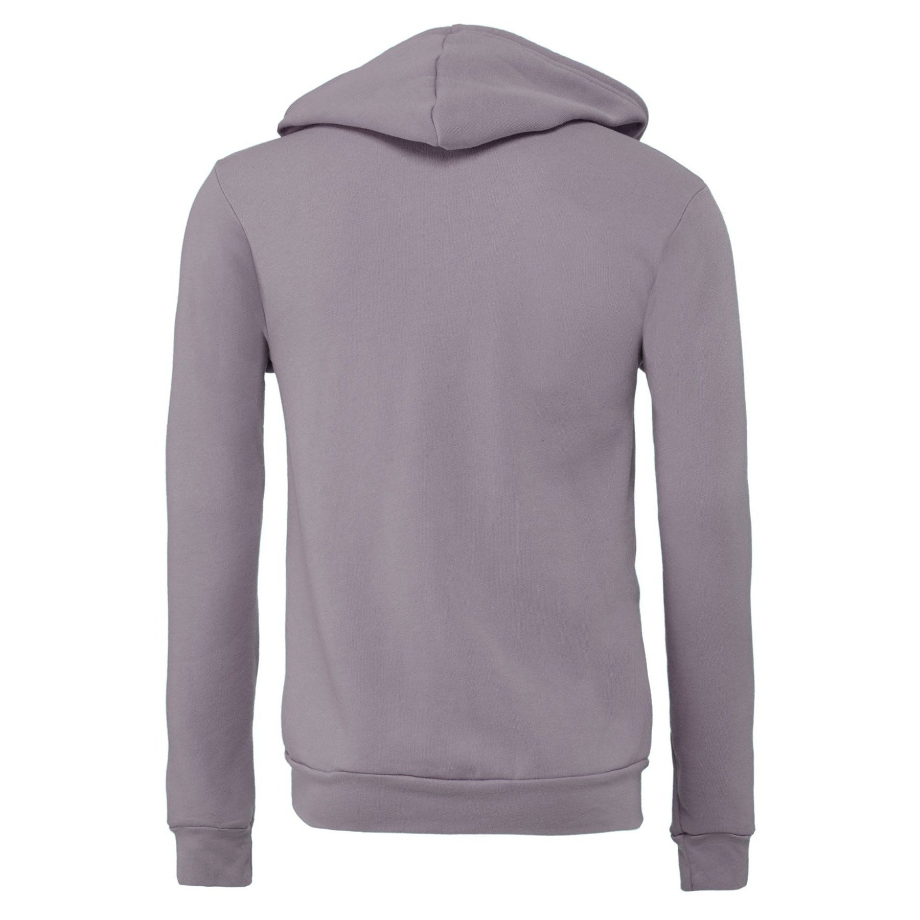 Bella Canvas Unisex Polycotton Fleece Full-Zip Hoodie - Storm